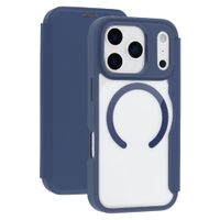 imoshion Transparante Bookcase met MagSafe Apple iPhone 17 Pro Max - Blauw
