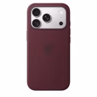 Apple Siliconenhoesje met MagSafe Apple iPhone 18 Pro - Burgundy