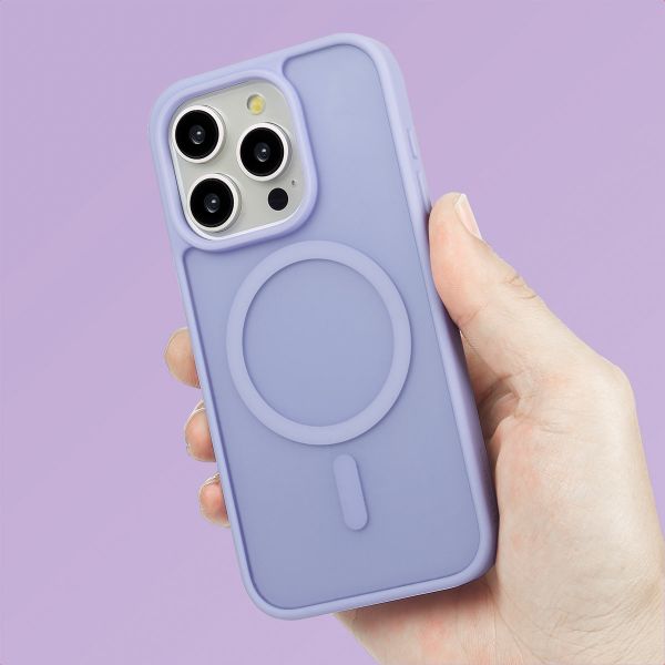 imoshion Color Guard Backcover met MagSafe Apple iPhone 15 Pro - Lila