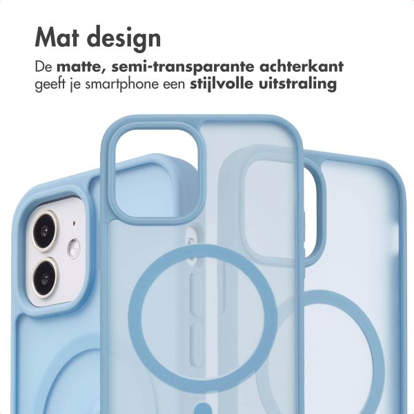 imoshion Color Guard Backcover met MagSafe iPhone 12 (Pro) - Lichtblauw