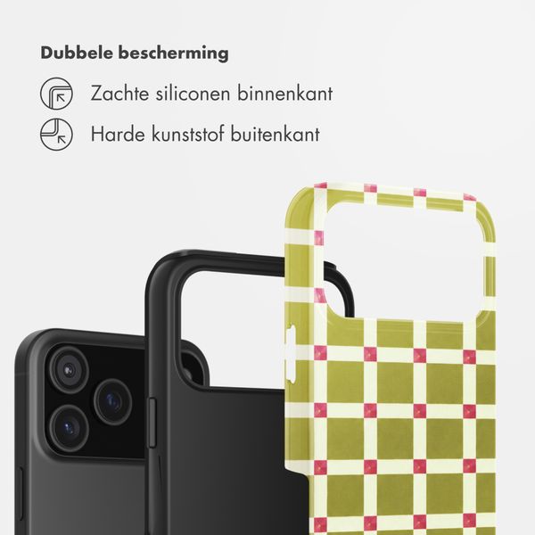 Selencia Vivid Backcover Apple iPhone 18 Pro Max / 17 Pro Max - Check This Olive