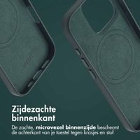 Accezz MagSafe Leather Backcover Apple iPhone 16 Pro - Cedar Green