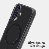 Accezz Lite Backcover met MagSafe Apple iPhone 16 - Smokey Clear