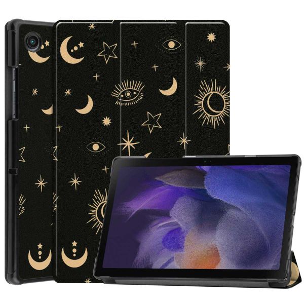 imoshion Trifold Design Bookcase Samsung Galaxy Tab A8 - Star Sky