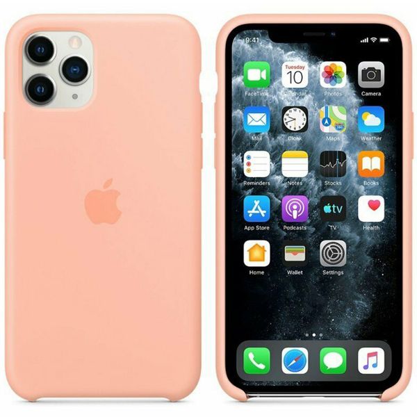 Apple Silicone Backcover Apple iPhone 11 Pro - Grapefruit