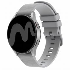 imoshion Siliconen sport bandje met gesp  - Universeel 20 mm aansluiting - Grijs