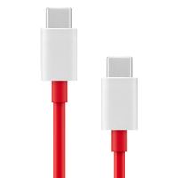 OnePlus Originele USB-C naar USB-C kabel 12A - 120 Watt - 1 meter - Rood