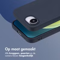 imoshion Color Backcover Apple iPhone 16e - Donkerblauw