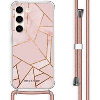 imoshion Design hoesje met koord Samsung Galaxy S23 - Grafisch Koper - Roze / Goud