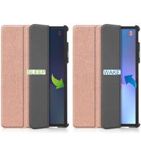 imoshion Trifold Bookcase Lenovo Tab P11 Pro (2nd gen) - Rosé Goud