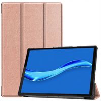 imoshion Trifold Bookcase Lenovo Tab M10 Plus / M10 FHD Plus - Rosé Goud