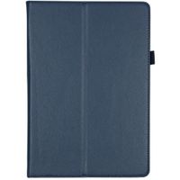 Effen Bookcase Lenovo Tab E10 - Blauw