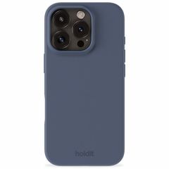 Holdit Silicone Case iPhone 16 Pro - Pacific Blue