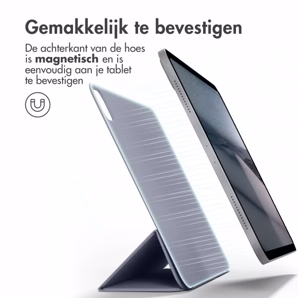 imoshion Magnetic Bookcase Apple iPad Pro 12.9 (2022) / Pro 12.9 (2021) / Pro 12.9 (2020) - Lavender