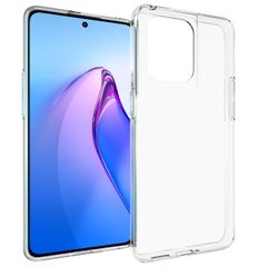 Accezz Clear Backcover Oppo Reno 8 Pro 5G - Transparant
