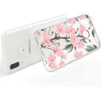 imoshion Design hoesje Samsung Galaxy A20e - Bloem - Roze / Groen