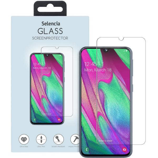 Selencia Gehard Glas Screenprotector Samsung Galaxy A40