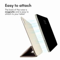 imoshion Magnetic Book Case Apple iPad 11 (2025) 11 inch A16 / iPad 10 (2022) 10.9 inch - Beige