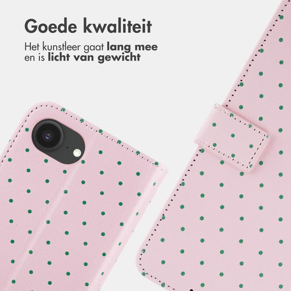 imoshion Design Bookcase Apple iPhone 17e / 16e - Happy Dots