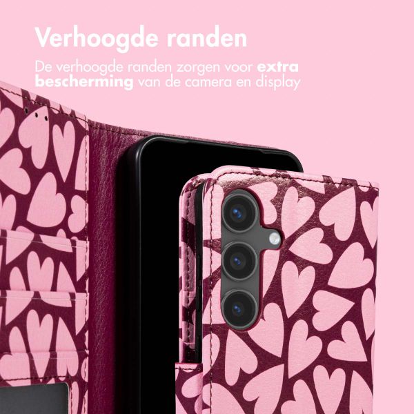 imoshion Design Bookcase Samsung Galaxy S24 - Hearty Blush