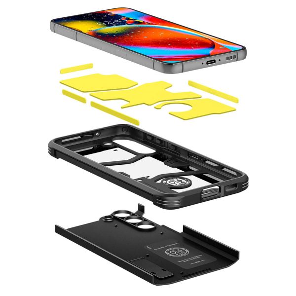 Spigen Tough Armor Backcover Samsung Galaxy S23 - Zwart