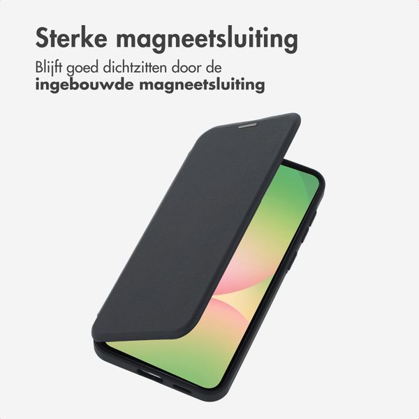 imoshion Transparante Bookcase met MagSafe Samsung Galaxy A57 (5G) - Zwart