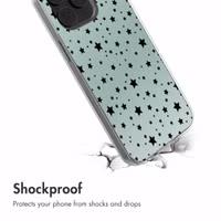 imoshion Design hoesje iPhone 14 - Stars Mint