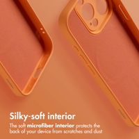 imoshion Colour Back Cover with MagSafe Apple iPhone 15 Pro - Orange