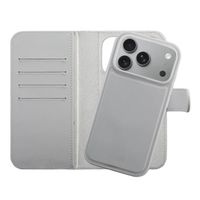 Accezz Edge Uitneembare Bookcase met MagSafe Apple iPhone 18 Pro / 17 Pro - Grijs