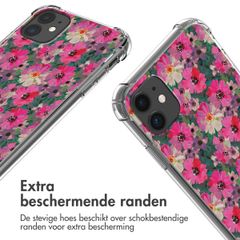imoshion Design hoesje met koord Apple iPhone 11 - Flower Water