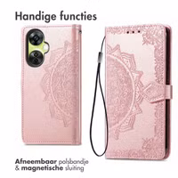 imoshion Mandala Bookcase OnePlus Nord CE 3 Lite (5G) - Rosé Goud