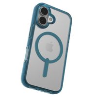 ZAGG Santa Cruz Snap Case met MagSafe Apple iPhone 16 - Clear / Blue