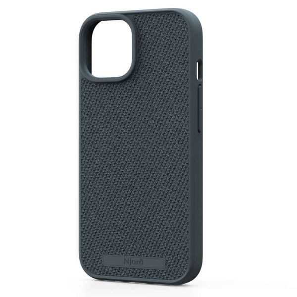 Njorð Collections Fabric MagSafe Case iPhone 15 - Dark Grey