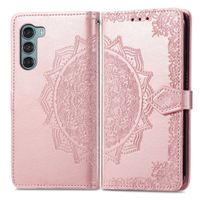 imoshion Mandala Bookcase Motorola Moto G200 - Rosé Goud