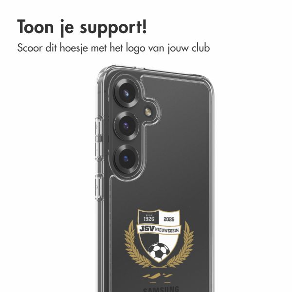 Clear Backcover Samsung Galaxy S25 - JSV Nieuwegein