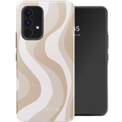 Selencia Vivid Tough Backcover Samsung Galaxy A53 - Desert Waves Beige