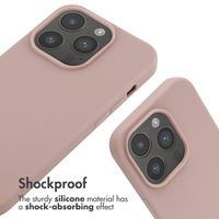 imoshion Silicone Case with Strap Apple iPhone 14 Pro - Sand Pink