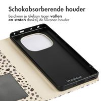 imoshion Design Bookcase Xiaomi Redmi Note 14 Pro Plus (5G) - Black And White Dots