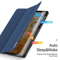 Dux Ducis Domo Bookcase Samsung Galaxy Tab S8 Plus / S7 Plus - Blauw