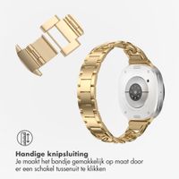 Selencia Chain bandje Samsung Galaxy Watch 9 (40/44mm) / Watch 8 (40/44mm) / Classic (46mm) - Goud