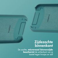 imoshion Color Backcover met afneembaar koord MagSafe Apple iPhone 12 (Pro) - Donkergroen