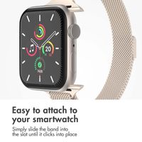 imoshion Slim Milanese Band Apple Watch | 38/40/41/42 mm - Starlight