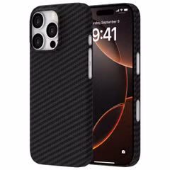 Accezz MagSafe Kevlar Backcover Apple iPhone 16 Pro - Zwart