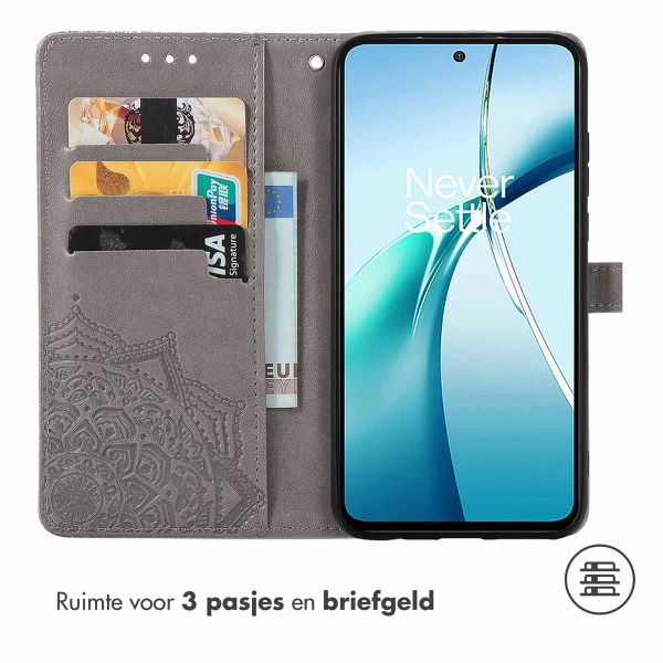 imoshion Mandala Bookcase Motorola Moto G15 / G15 Power - Grijs