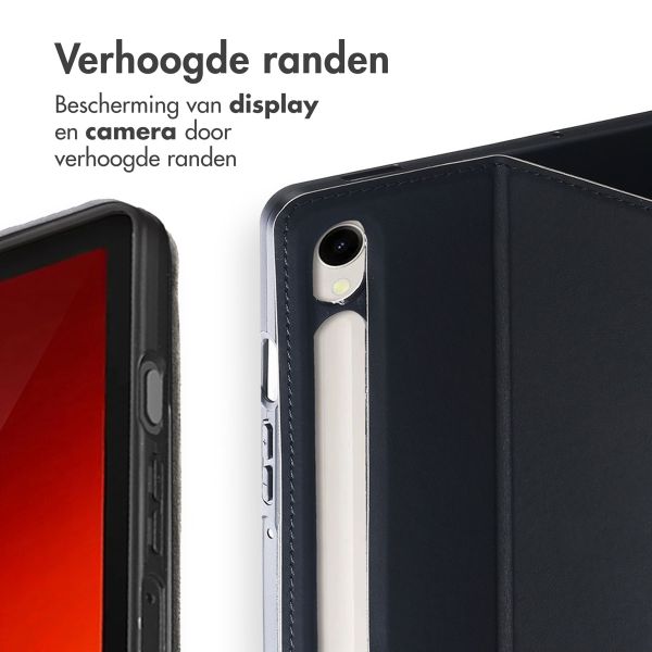 Accezz Classic Tablet Case Samsung Galaxy Tab S10 Lite / S9 11.0 inch / Tab S10 FE / S9 FE 10.9 inch - Zwart