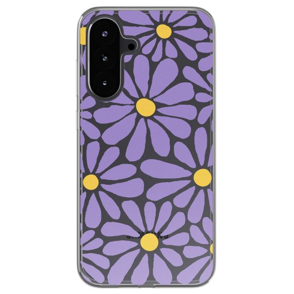 imoshion  Design hoesje Samsung Galaxy A56 - Tropical Violet Flowers Connect