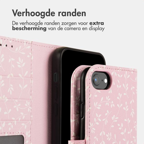 imoshion Design Bookcase Apple iPhone 17e / 16e - Pink Bazaar Flowers