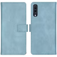 imoshion Luxe Bookcase Samsung Galaxy A70 - Lichtblauw