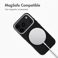 Accezz Mesh Back Cover with MagSafe Apple iPhone 17 Pro - Black