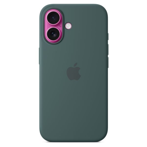 Apple Silicone Backcover MagSafe Apple iPhone 16 - Lake Green